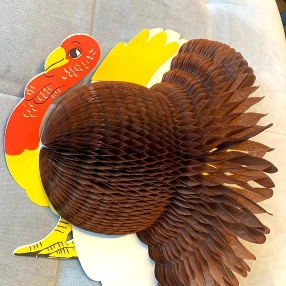 Vintage Thanksgiving Turkey Wall Table Decor